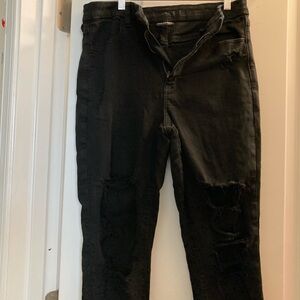 American Eagle jeans, ripped